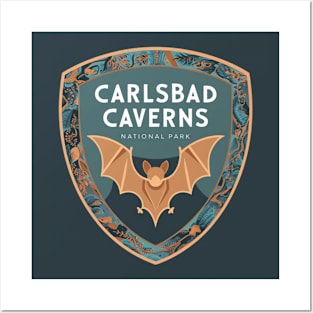 Carlsbad Caverns National Park Bat Posters and Art